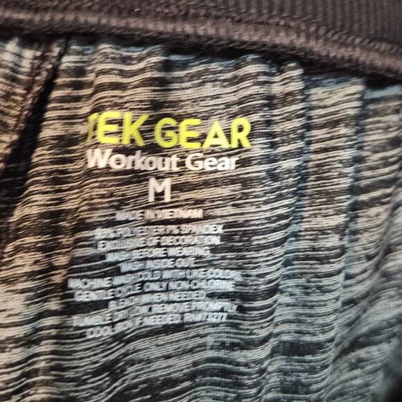 Tek Gear Gray Heather Athletic Running Shorts Size Medium - Picture 5 of 5